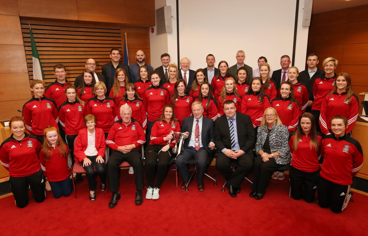 Sligo Ladies Team Honoured by Council Photo 1